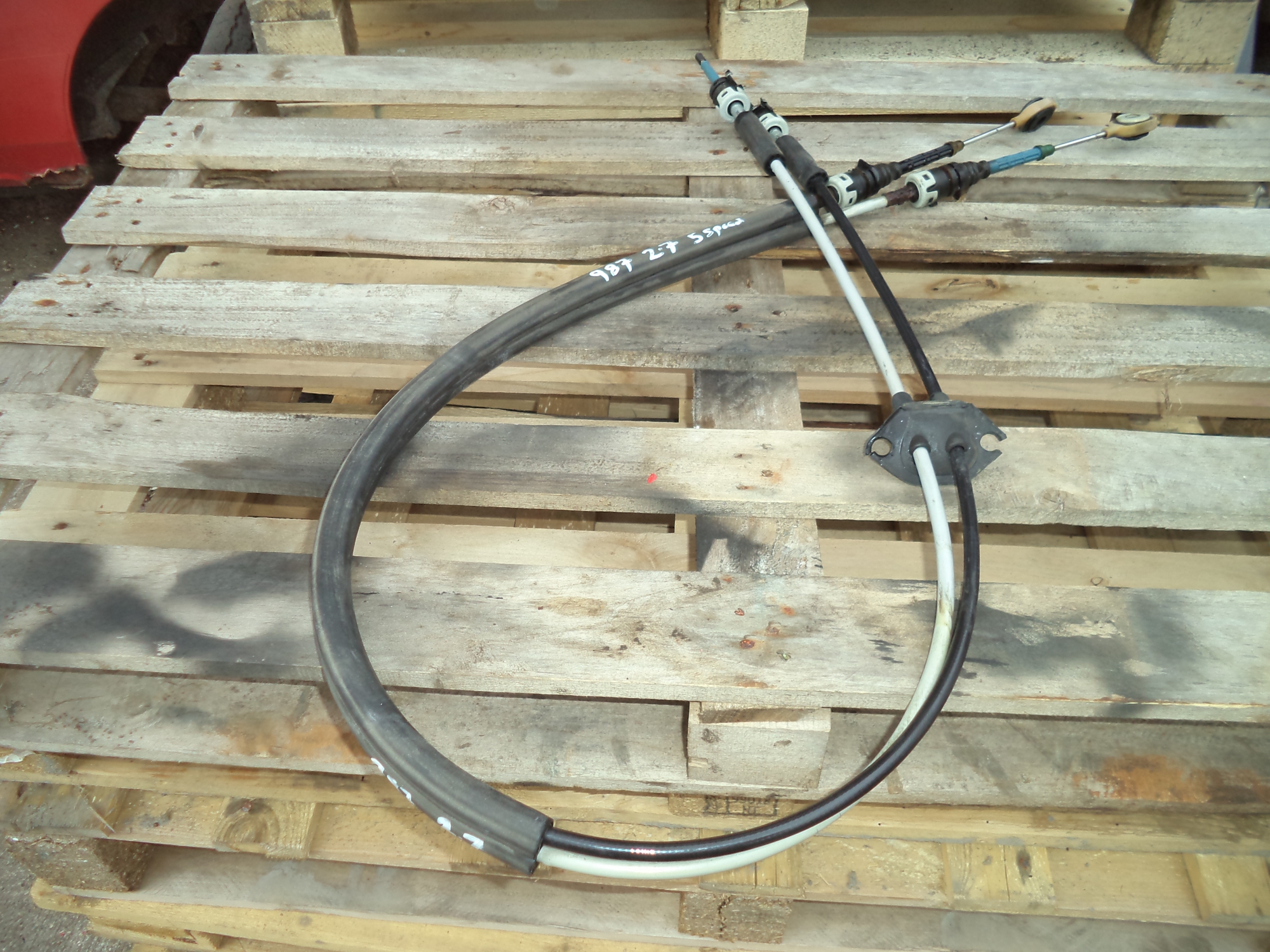 PORSCHE BOXSTER 987 2.7 GEAR SELECTOR CABLES. BOXSTER 987 GEAR CABLES