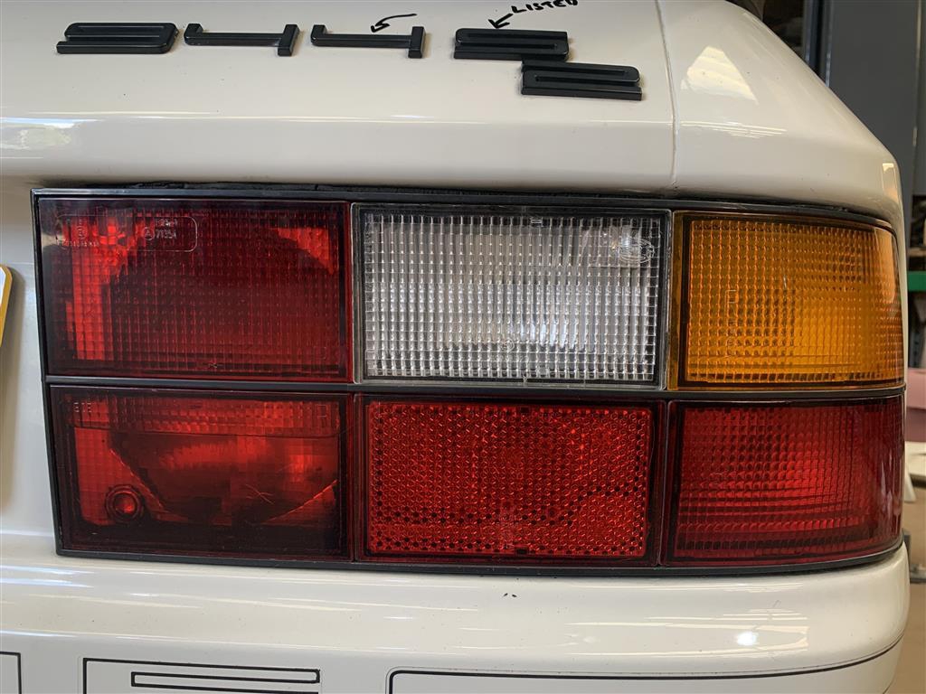 Porsche 944S2 Rear Lights Porsche 944 Turbo Rear Lights Porsche 944