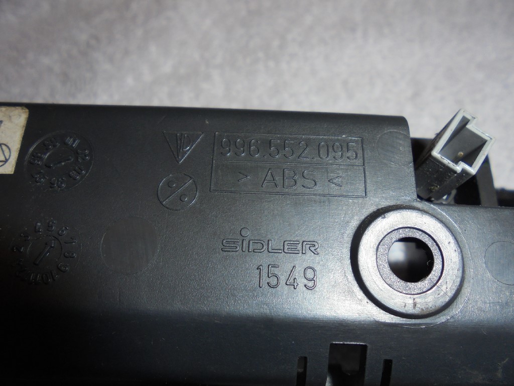 Porsche Boxster Window Switch Surround Panel Porsche Boxster 986 Window