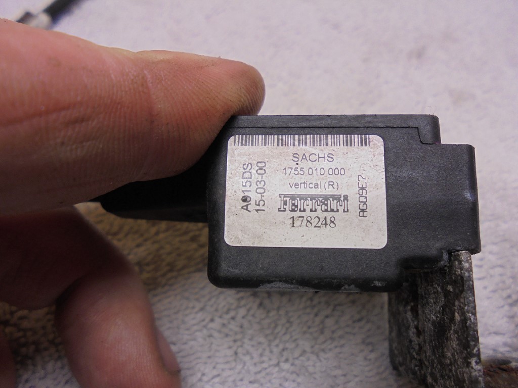 Ferrari 360 Modena Vertical Acceleration Rate Sensor 360 Acceleration