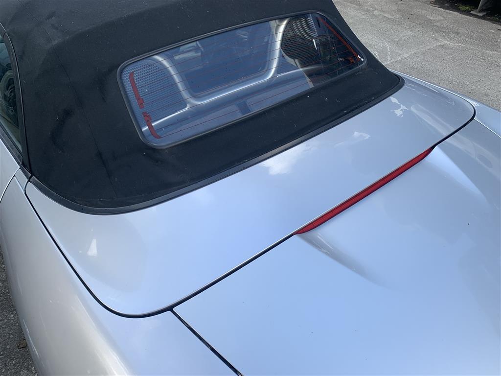 Porsche Boxster Tonneau Cover Porsche 986 Boxster Rear Clam Shell Cover