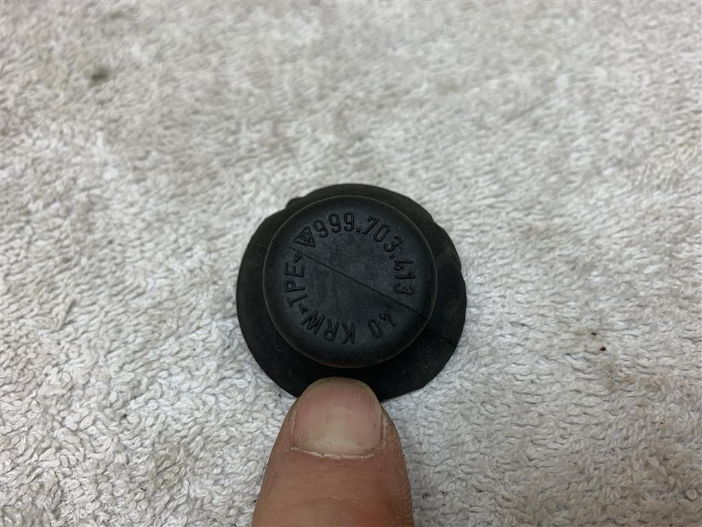 Porsche Boxster Headlight Removal Access Hole Rubber Bung Rubber