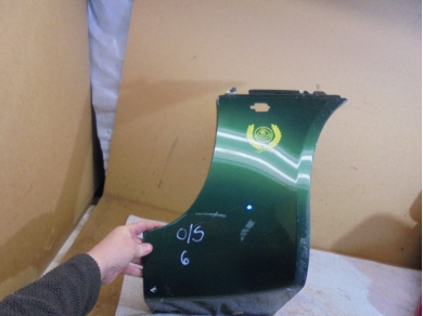 Lotus Elise S2 Right Side Hinge Cover Panel in Green A117B0220K Sub Stn Shelf D (No.6) FOR PARTS