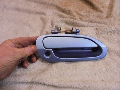 Honda S2000 Right Side Outer Door Handle S2000 Nurburgring Blue O/S Outer Door handle