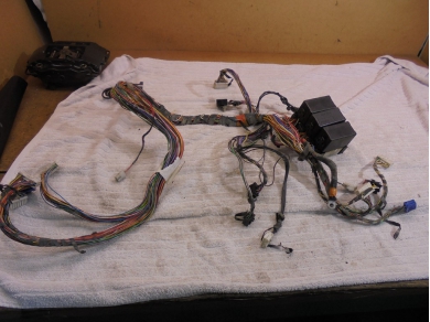 Ferrari 430 F430 Wiring Loom With Relay / Fuse Boxes For Parts Unknown Sub Stn Shelf E