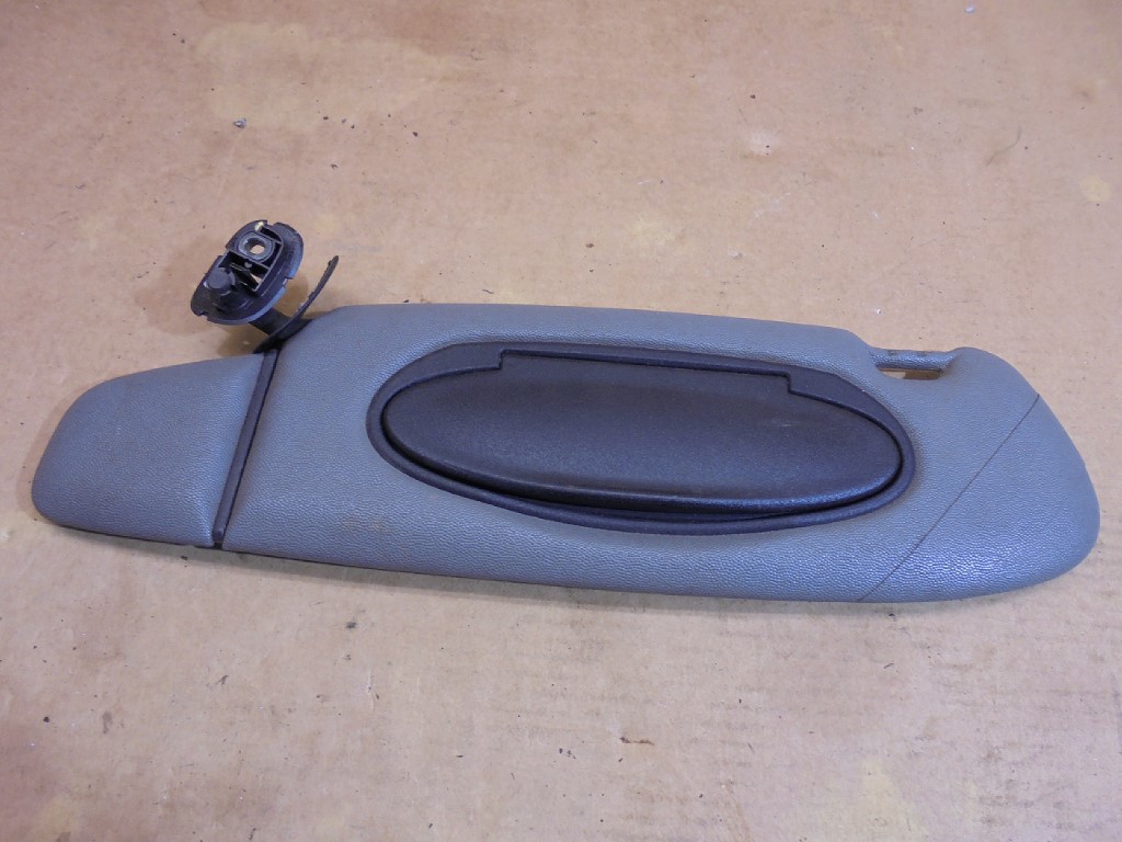 Porsche 996 Coupe Illuminated Left Side Sun Visor in Grey PVC 996 Coupe