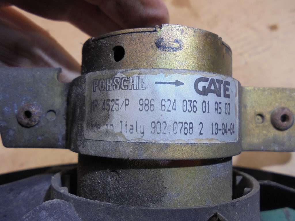 Porsche 986 Boxster Engine Bay Cooling Fan and Motor 98662403601 ...