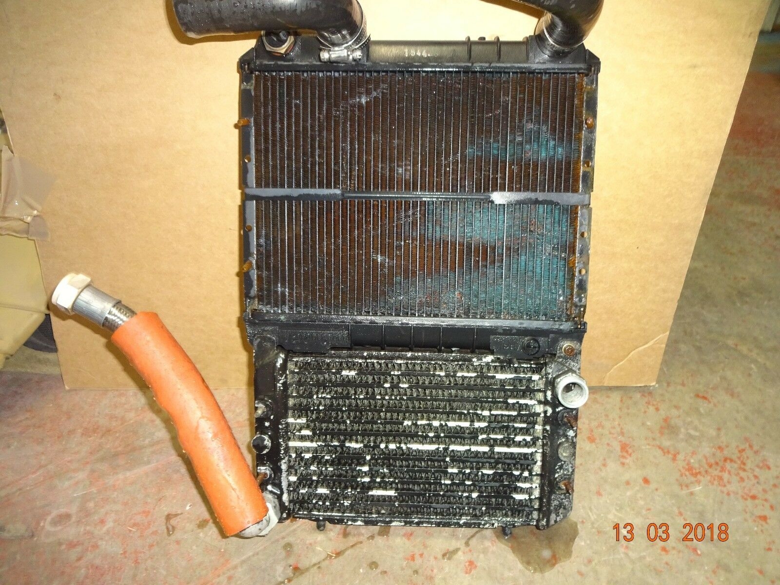 FERRARI 348 WATER RADIATOR FERRARI 348 OIL COOLER F348 WATER & OIL RADIATOR