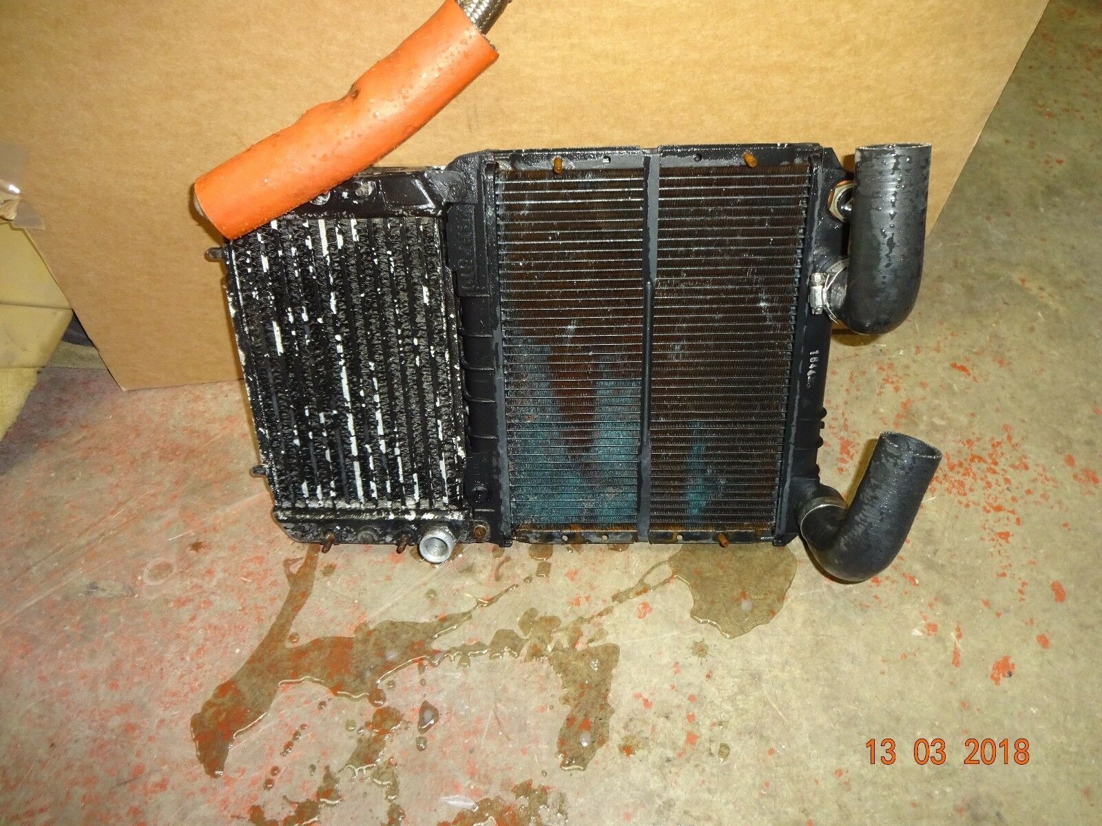 FERRARI 348 WATER RADIATOR FERRARI 348 OIL COOLER F348 WATER & OIL RADIATOR