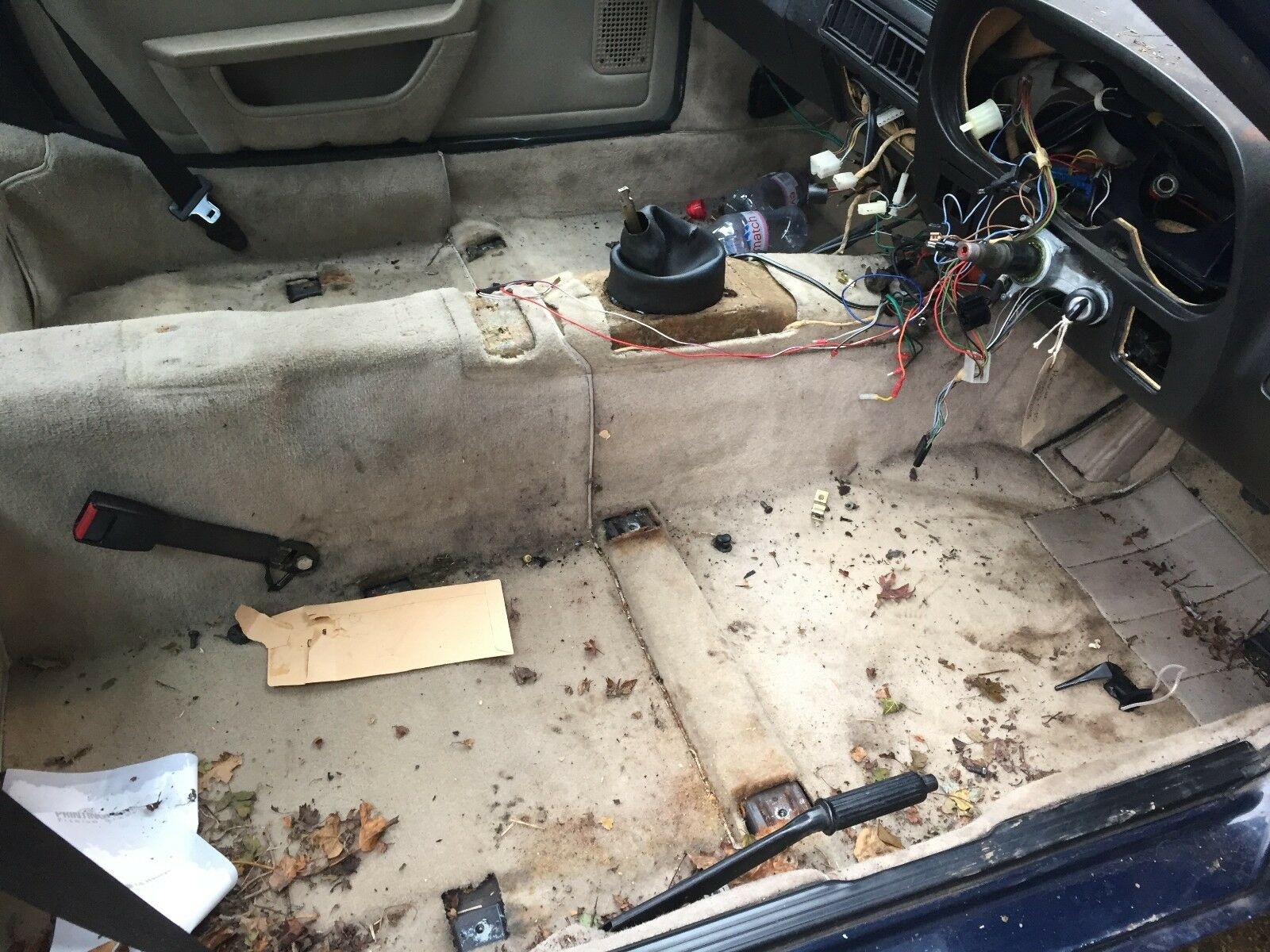 PORSCHE 924S FLOOR PAN CARPET 924s CARPETS 924 INTERIOR C993 CYO