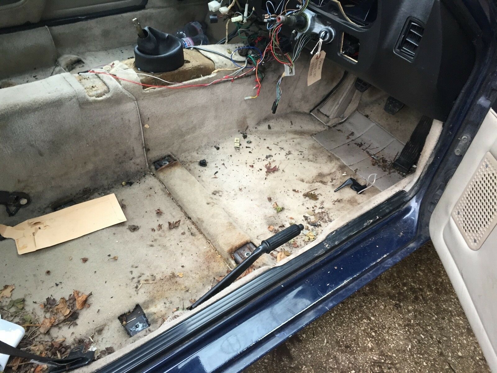 PORSCHE 924S FLOOR PAN CARPET 924s CARPETS 924 INTERIOR C993 CYO