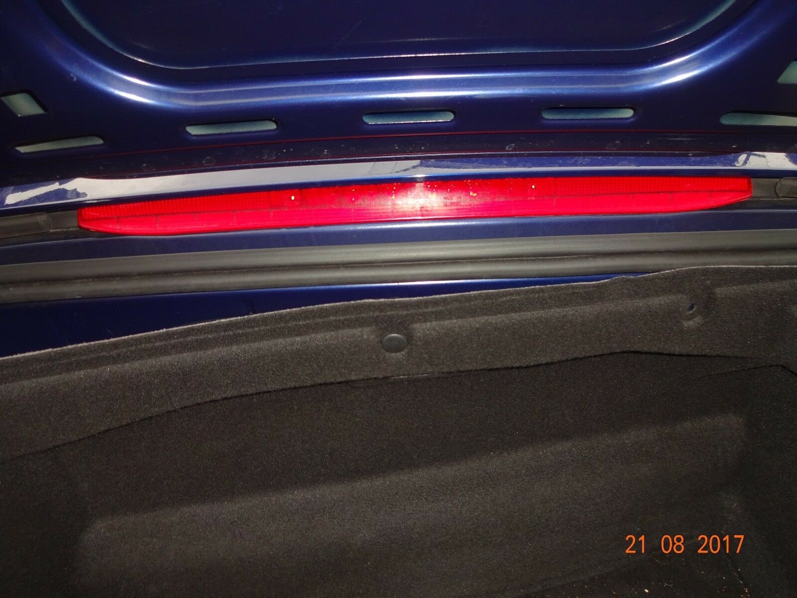 PORSCHE BOXSTER 986 REAR BRAKE LIGHT PORSCHE 986 HIGH LEVEL BRAKE LIGHT