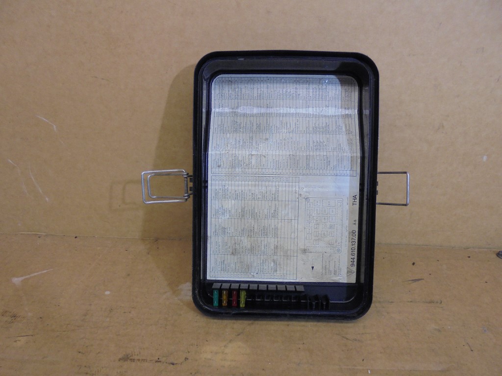Porsche 944 Fuse Box Cover 94461001700 944 Fuse Box Lid 94461001700
