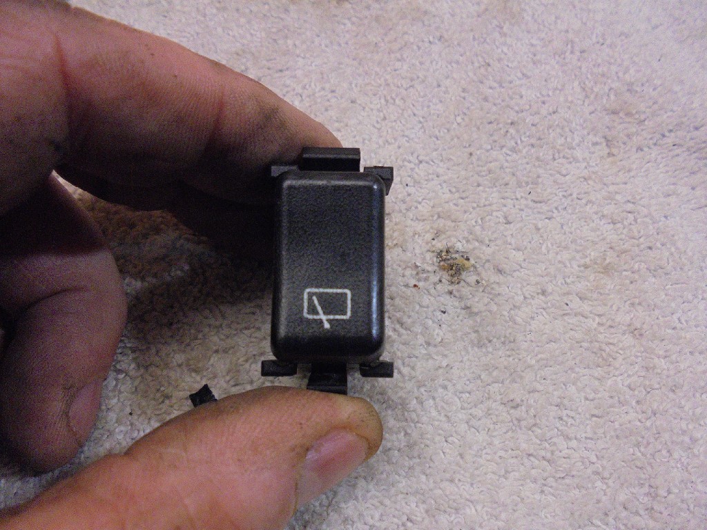 Porsche 944 Rear Wiper Switch 95161311300 944 Rear Wiper Switch