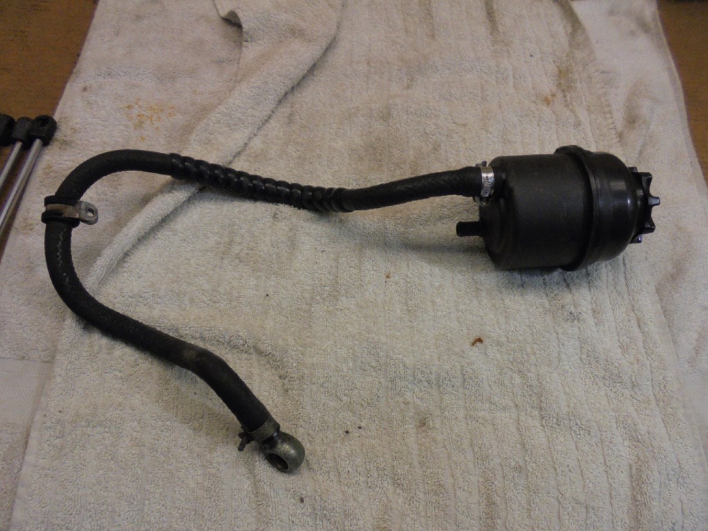 Porsche 944 Power Steering Reservoir and Pipe 92834701505 944 Pwr Stg