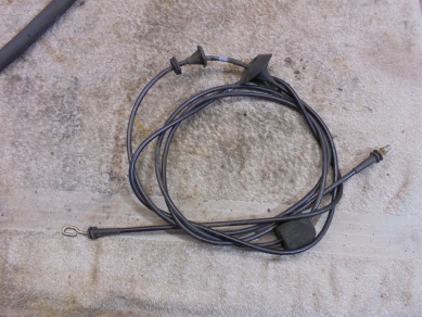 Porsche 986 / 996 RHD Manual Bonnet Release Cable 99651101800 986/996 Yard SF41