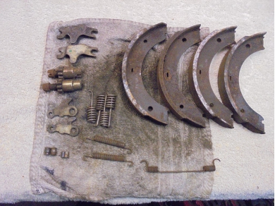 Porsche 928 Handbrake Shoe Fitment Kit JOB LOT H/brake Yard SF78