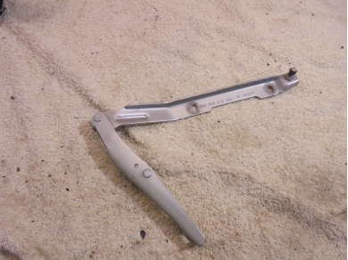 Porsche 986 Boxster Right Front Bonnet Hinge 986996511152 In Arctic Silver P836OJW O/S/F Yard SF82