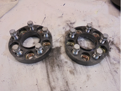 Unbranded Removed From Ferrari LHD 355 F355 25mm (1 inch) Wheel Hub Spacers Yard SF99