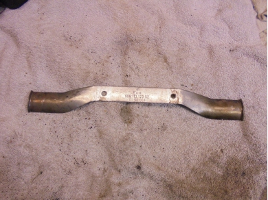 Porsche 996 Catalytic Converter Support / Mounting Plate 99611312352 Cat Yard SF104
