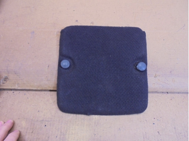 Ferrari RHD 348 F348 Under Bonnet Access Cover 62957600 in Black Carpet FOR PARTS Yard SF126