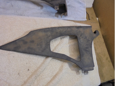 Ferrari F355 Interior Right Rear Cover Panel in Black Leather O/S/R Ex Sub Shelf F