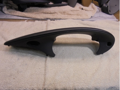Porsche 986 Boxster Instrument Binnacle Cover 98655205600 Black PVC Glass Rack 4