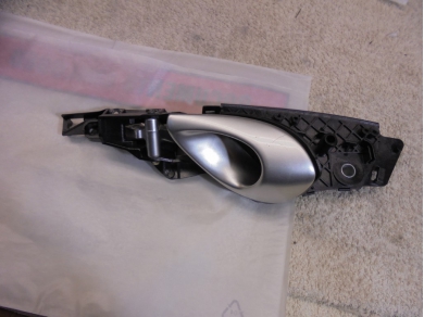 Porsche 986 Interior Left Door Lock Handle 98655558902 Inner Yard SF77