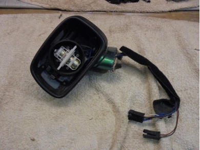TVR Tamora Left Door Mirror Green FOR PARTS N/S EX Sub Box A