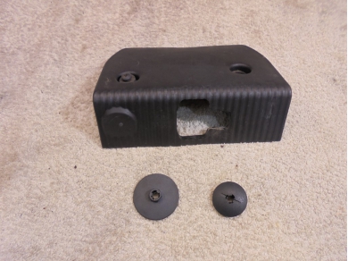 Porsche 986 Boot Lock Cover / Trim 98655125100 Black Yard SF114