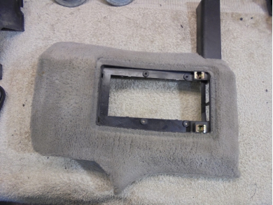 Porsche 986 / 996 Interior Fuse Box Surround Panel 99655110200 in Grey Carpet 986/996 Yard SF16