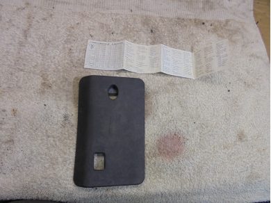 Porsche 986 / 996 Interior Fuse Box Cover 99655162200 FOR REFURBISHMENT 986/ Yard SF16