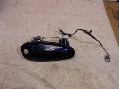 Porsche 986 / 996 Right Side Outer Door Handle 99653706205 in Blue 986/996 O/S EX Sub SF3 22/7/25