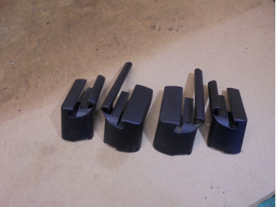 Porsche 986 / 996 Front Seat Rail Trim Set of 4 986/996 Yard SF112