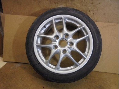 Porsche 986 Front 5 x Twin Spoke Alloy Wheel 98636212402 7Jx17 ET55 DAMAGED 5x Peg 64