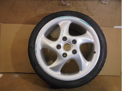Porsche 986 Rear Turbo Twist Alloy Wheel 9Jx18 ET52 DAMAGED 9J Peg 43