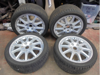 Porsche 986 Set BBS 2 Piece Sport Classic II Wheels 18 Inch 99636213455 / 99636213850 Peg 33