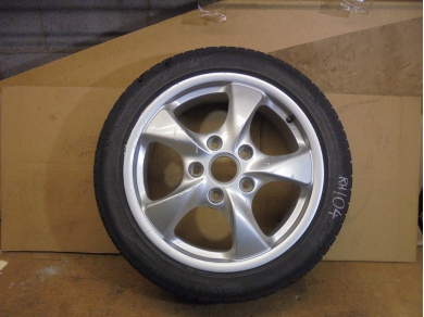 Porsche 986 Twist Front Wheel 98636212401 DAMAGED 7Jx17 ET55 Peg 79