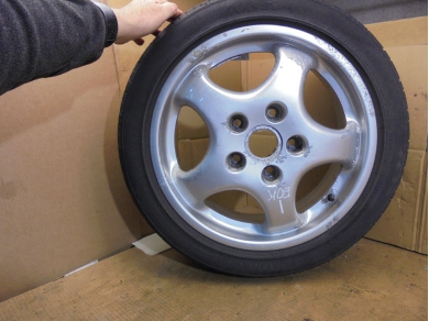 Porsche 928 / 964 / 968 / 993 Front 7Jx17 ET55 CUP1 Alloy Wheel 96536212400 964/993 Peg 73