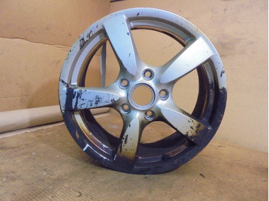 Porsche 987 / Cayman S 8Jx18 ET57 Front RONAL Alloy Wheel 98736213601 DAMAGED 987/Cayman Peg 70
