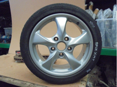 Porsche 986 Front 7Jx17 ET55 Twist Alloy Wheel 98636212401 Peg 73