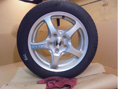 Honda S2000 ENKEI 2 Front Alloy Wheel 6.5Jx16 ET55 S2A-665C Peg 22