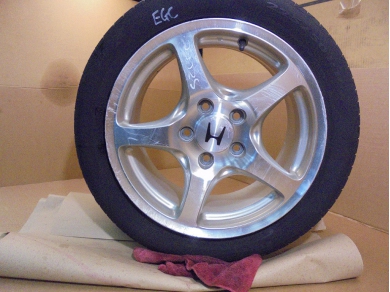 Honda S2000 ENKEI 3 Rear Alloy Wheel 7.5Jx16 ET65 S2A-675C DAMAGED Peg 38