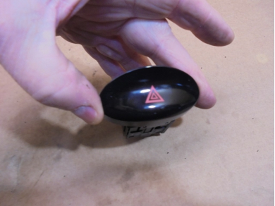 Porsche 986 Boxster Hazard Warning Switch 98661312101 in Gloss Black Haz Yard SF104