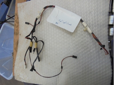Porsche 986 Interior Light / Roof Lock Wiring Loom Cut Int Yard SF114
