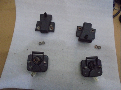 Porsche 944 Tailgate Locks and Pins Pair 94453805603 / 94453805503 Pr EX Sub SF10