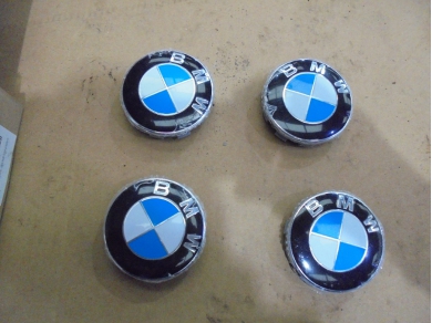 BMW Set of 4 Alloy Wheel Centre Caps 68mm B014W1Q194 Yard SF92