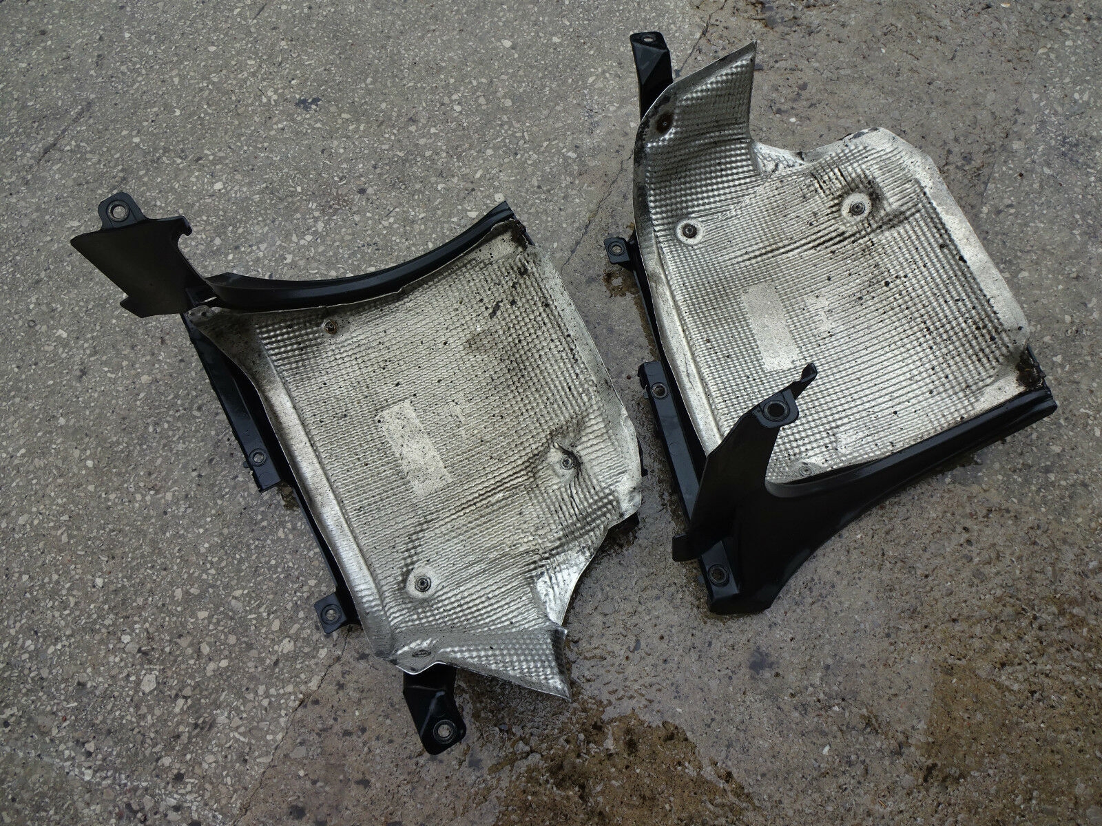 PORSCHE 996 HEAT SHIELDS PORSCHE 996 3.6 REAR EXHAUST HEAT SHIELDS