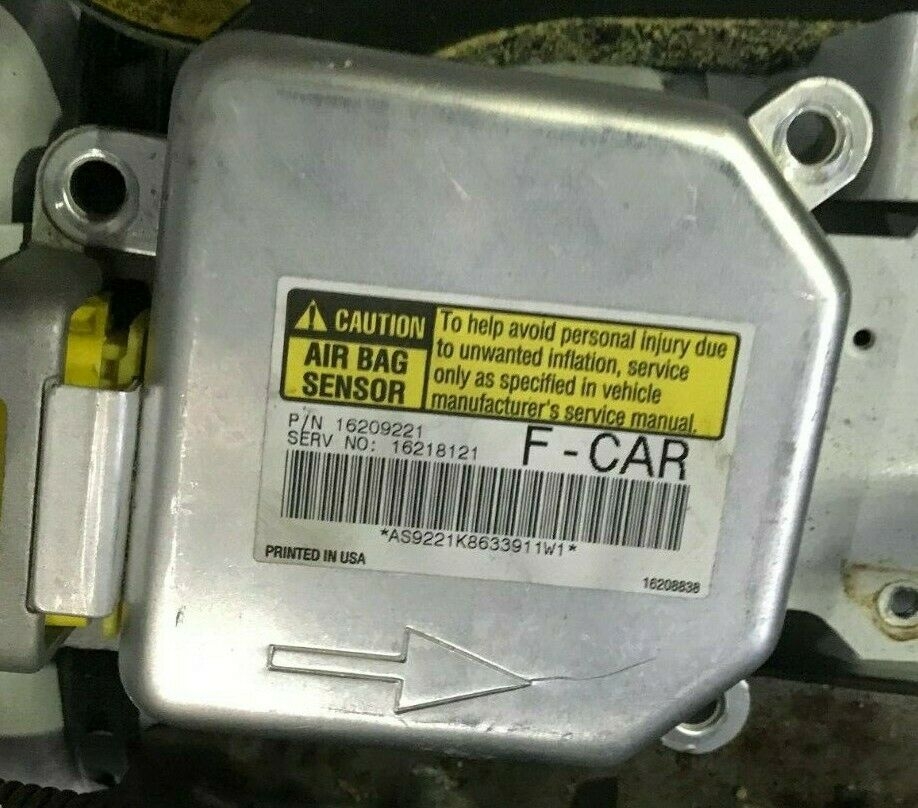 2002 Camaro Z28 Firebird Trans Am WS6 Air Bag Airbag Sensor Module