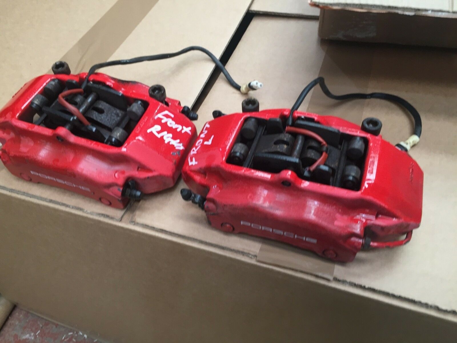 PORSCHE BOXSTER 3.2 S FRONT BRAKE CALIPERS BOXSTER 3.2 S CALIPERS EJ02